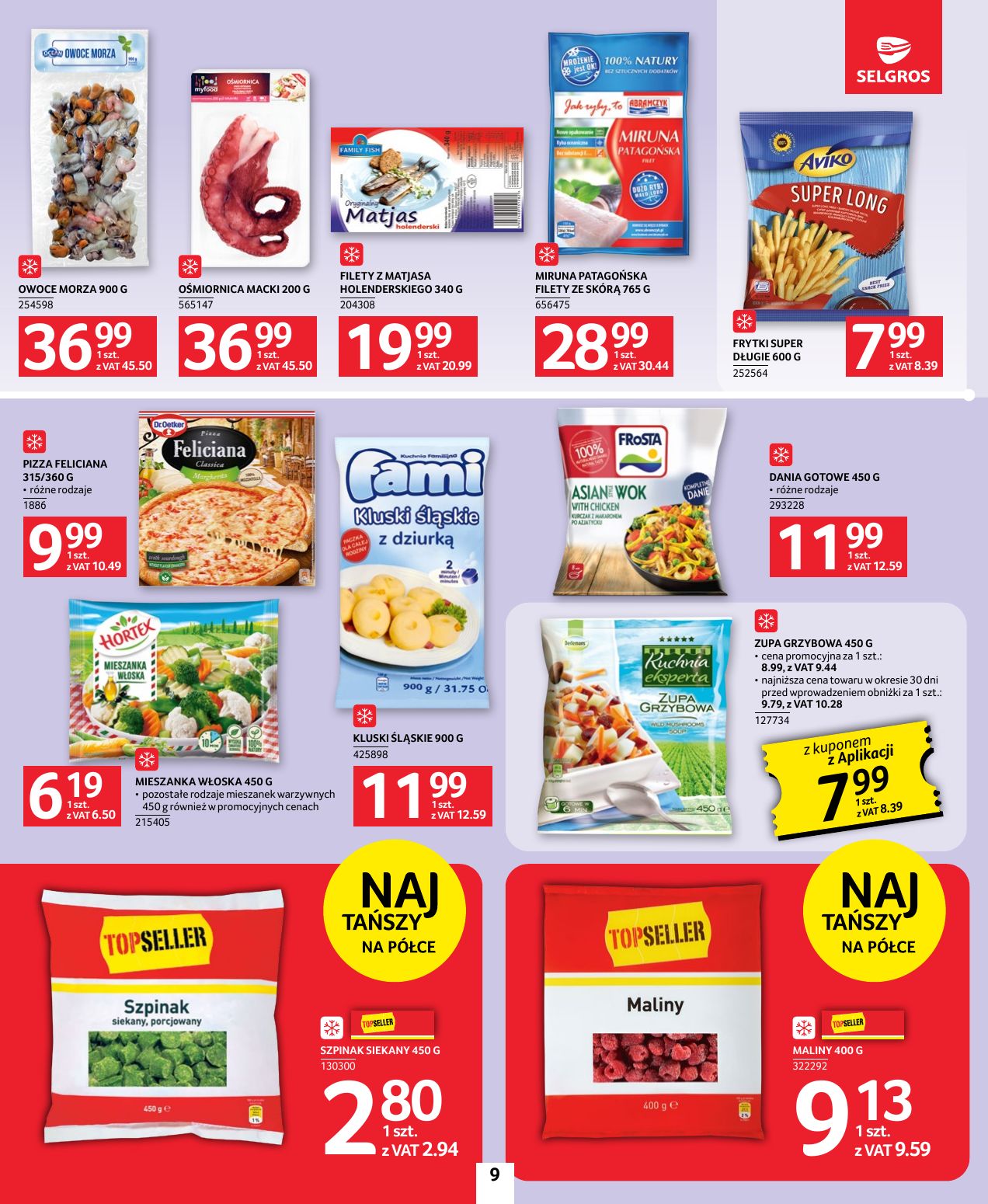 gazetka promocyjna SELGROS Oferta Spożywcza - Strona 9