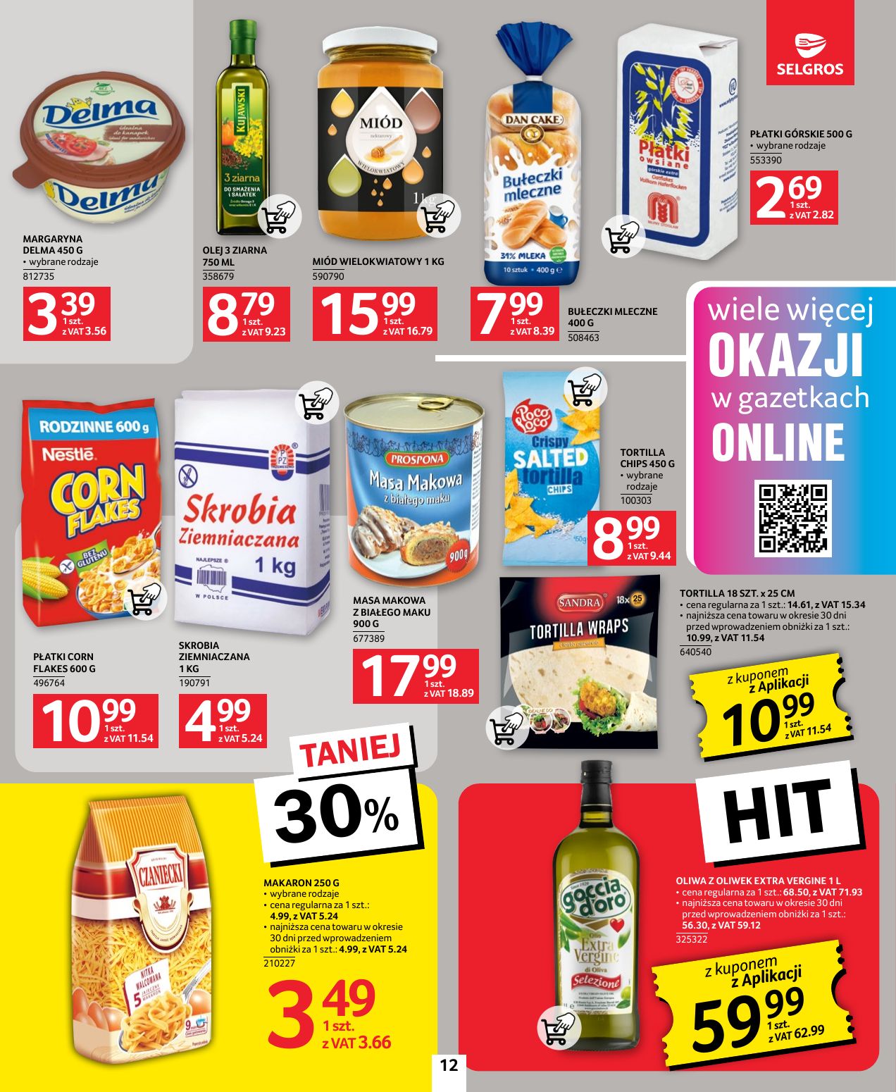 gazetka promocyjna SELGROS Oferta Spożywcza - Strona 12