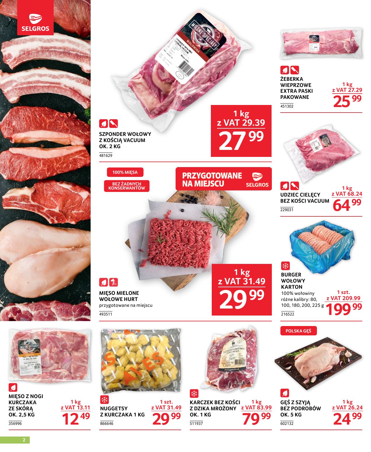 gazetka promocyjna SELGROS Oferta dla gastronomii - Strona 2