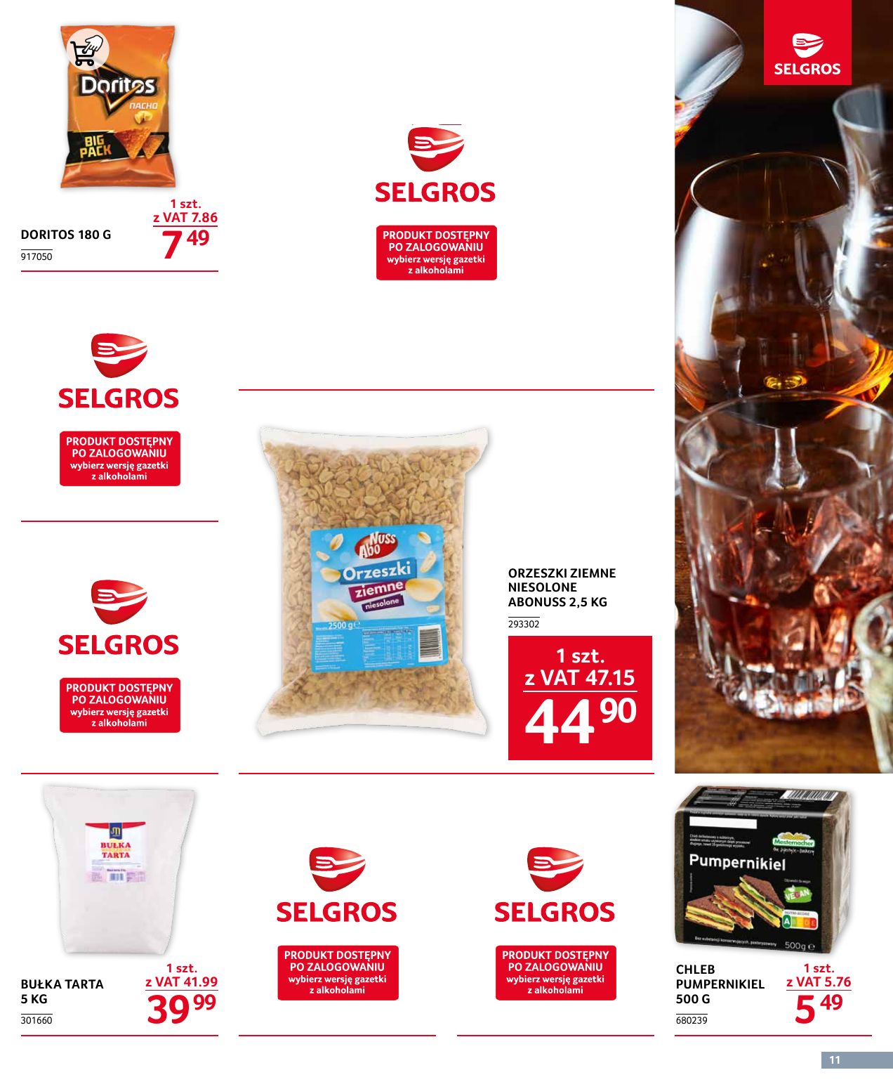 gazetka promocyjna SELGROS Oferta dla gastronomii - Strona 11