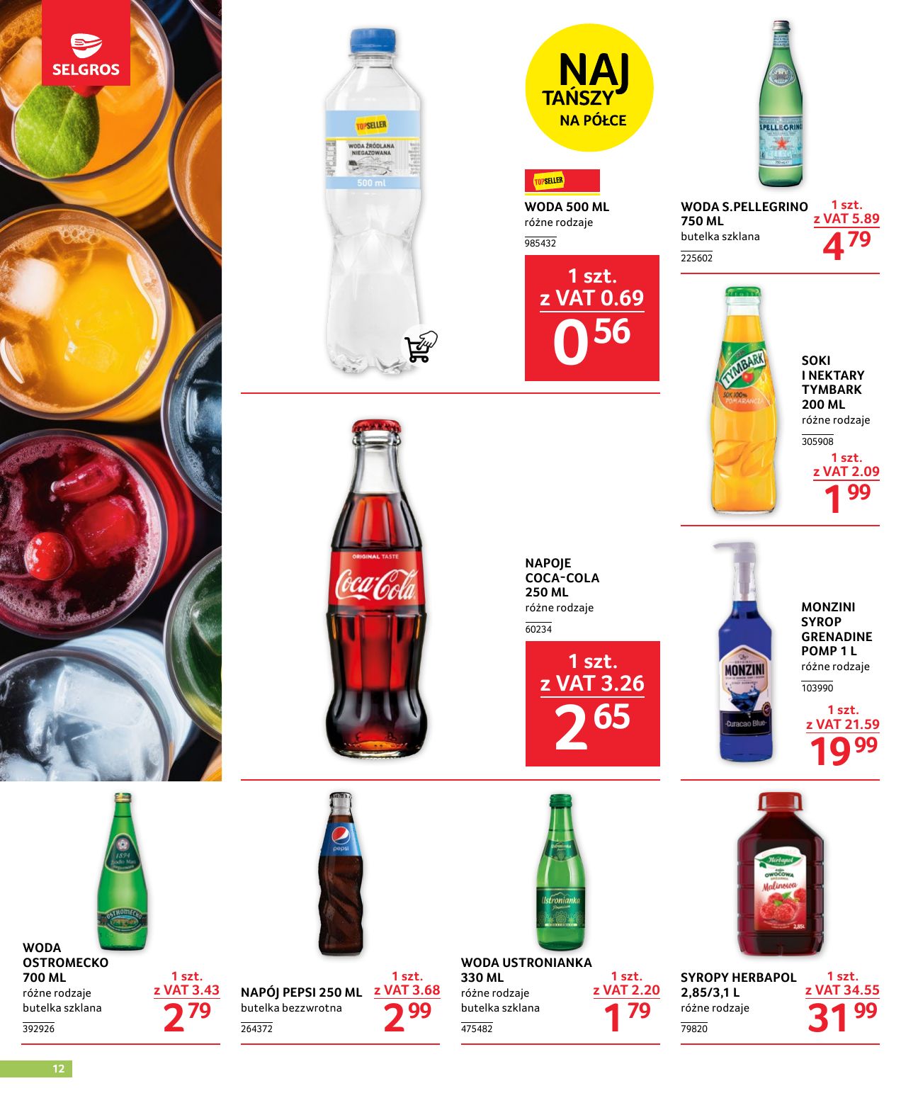 gazetka promocyjna SELGROS Oferta dla gastronomii - Strona 12