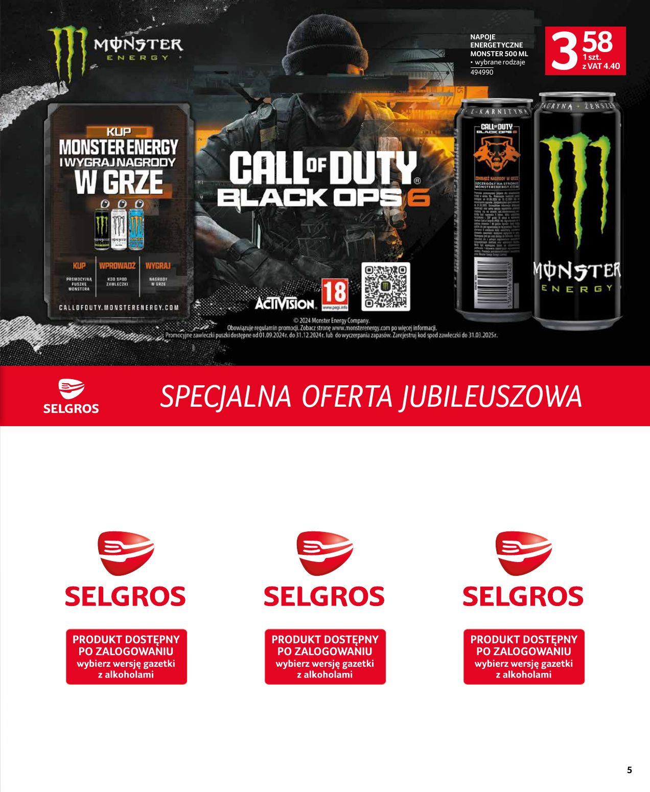 gazetka promocyjna SELGROS Specjalna Oferta Jubileuszowa - Strona 5