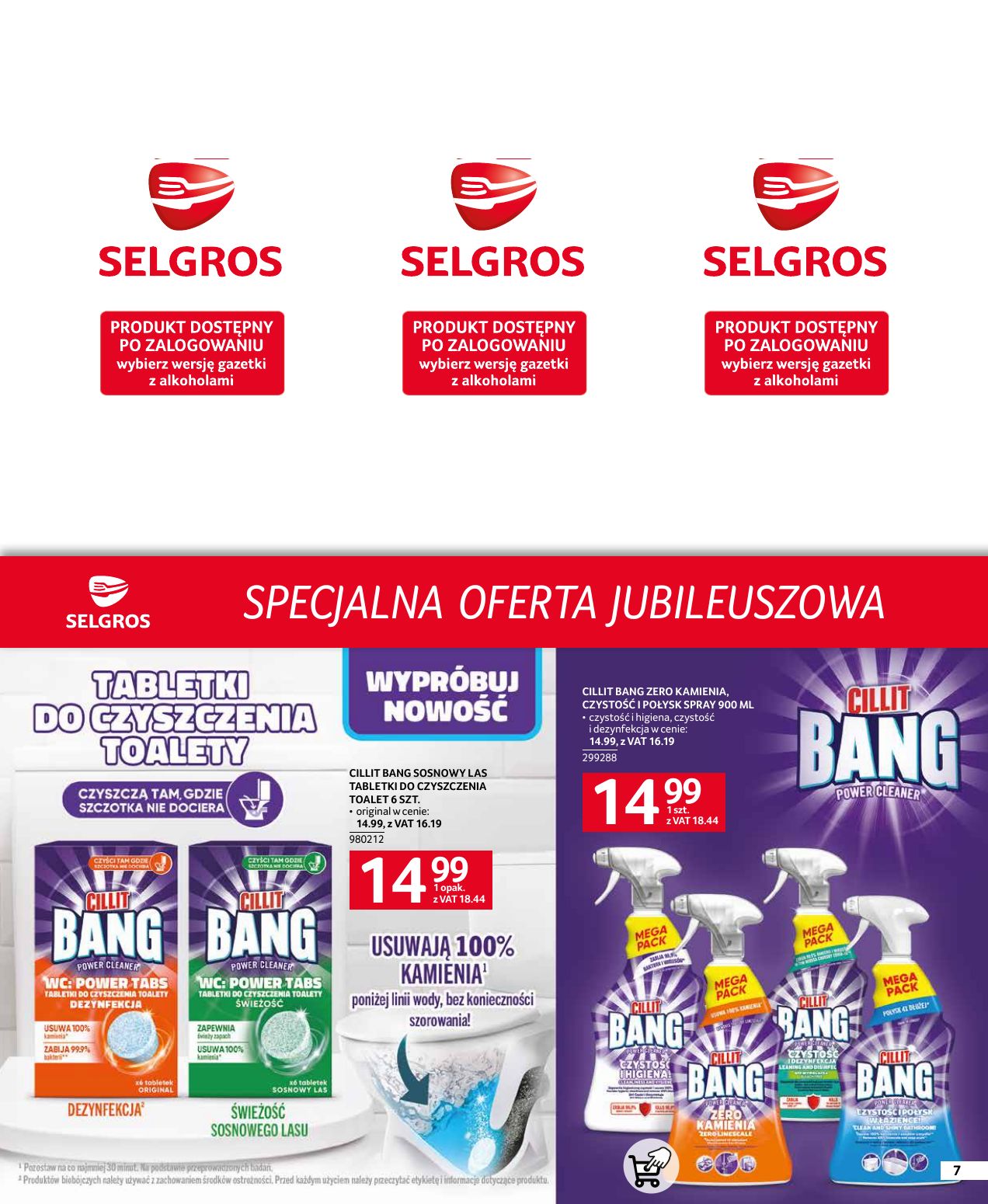 gazetka promocyjna SELGROS Specjalna Oferta Jubileuszowa - Strona 7