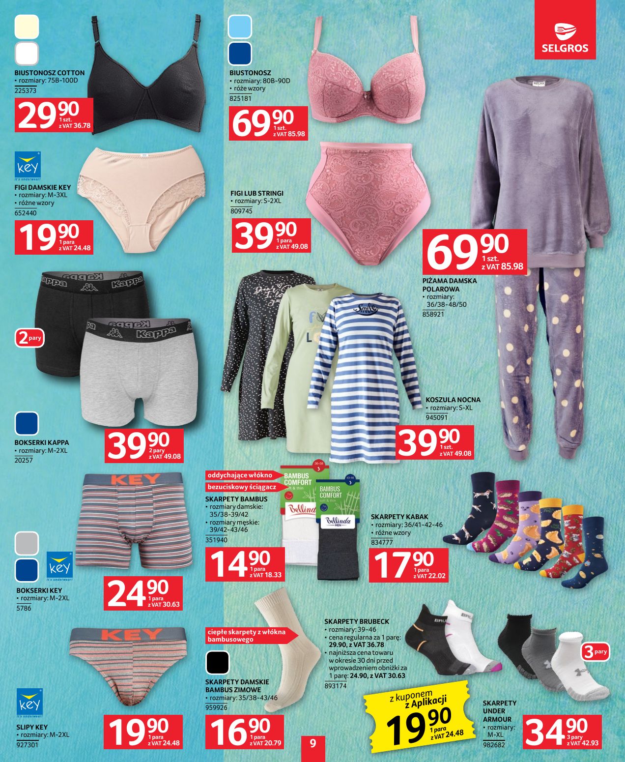 gazetka promocyjna SELGROS Katalog Tekstylia - Strona 9