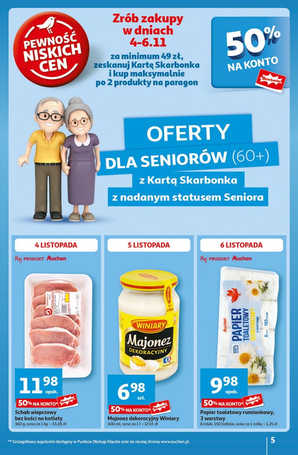 gazetka promocyjna Auchan Pewność niskich cen - Strona 5