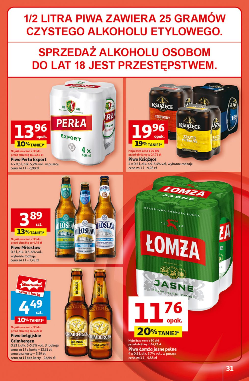 gazetka promocyjna Auchan Pewność niskich cen - Strona 33