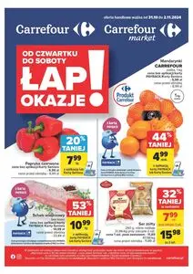 Gazetka promocyjna Carrefour, ważna od 2024-10-31 do 2024-11-02.