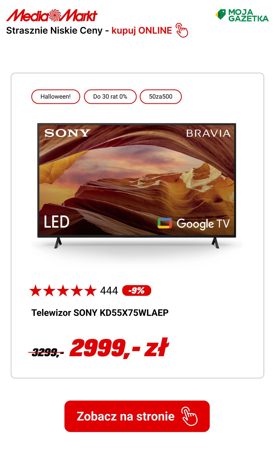 gazetka promocyjna Media Markt Strasznie NISKIE CENY! - Sprawdź ulubione produkty po obniżce. - Strona 15