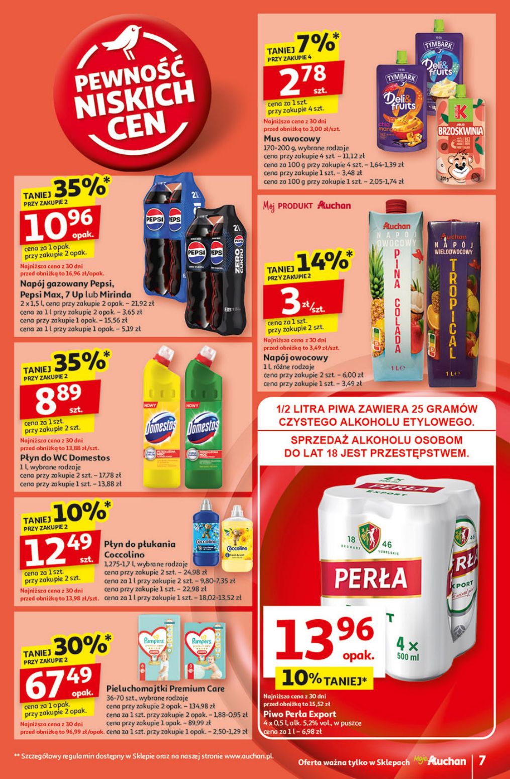 gazetka promocyjna Moje Auchan Pewność niskich cen - Strona 9