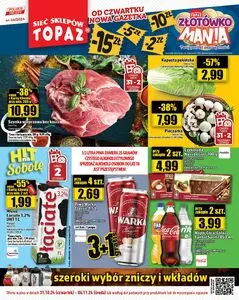 Gazetka promocyjna Topaz, ważna od 2024-10-31 do 2024-11-06.