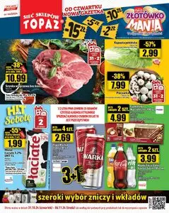 Gazetka promocyjna Topaz, ważna od 2024-10-31 do 2024-11-06.