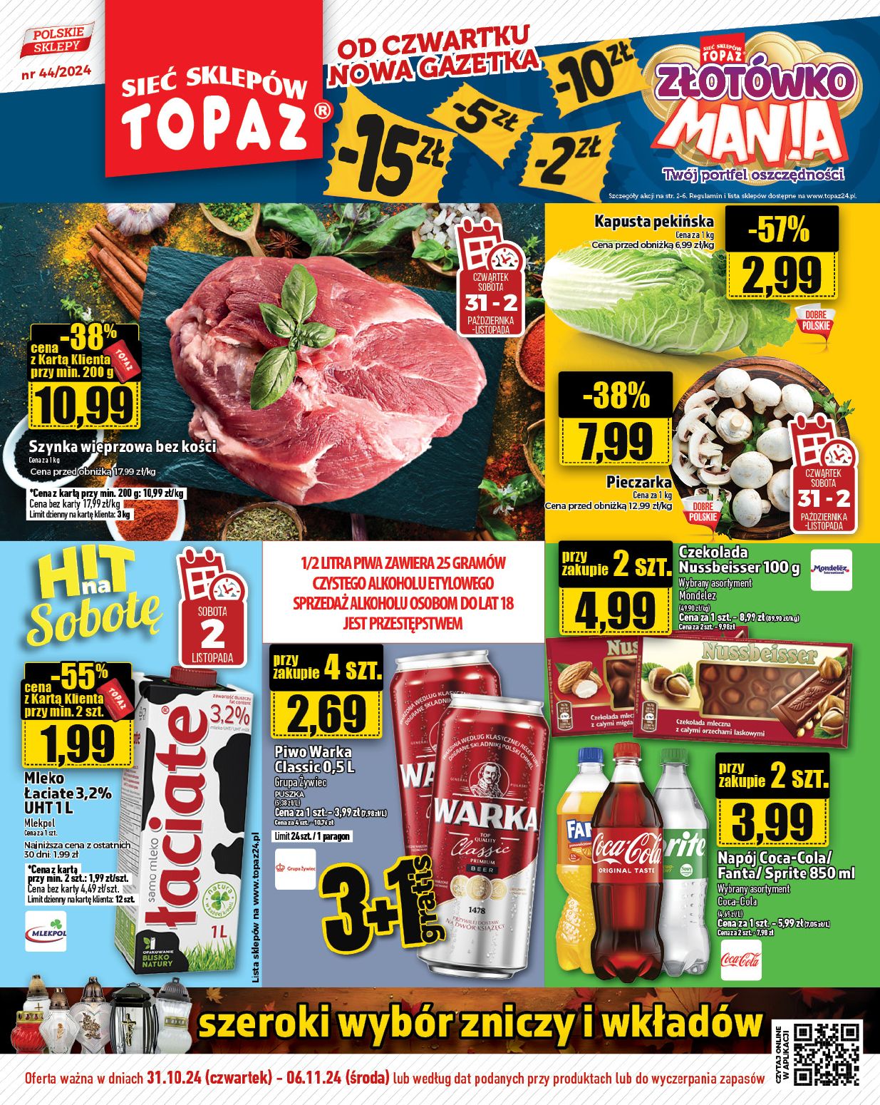 gazetka promocyjna Topaz Ogólna - Strona 1