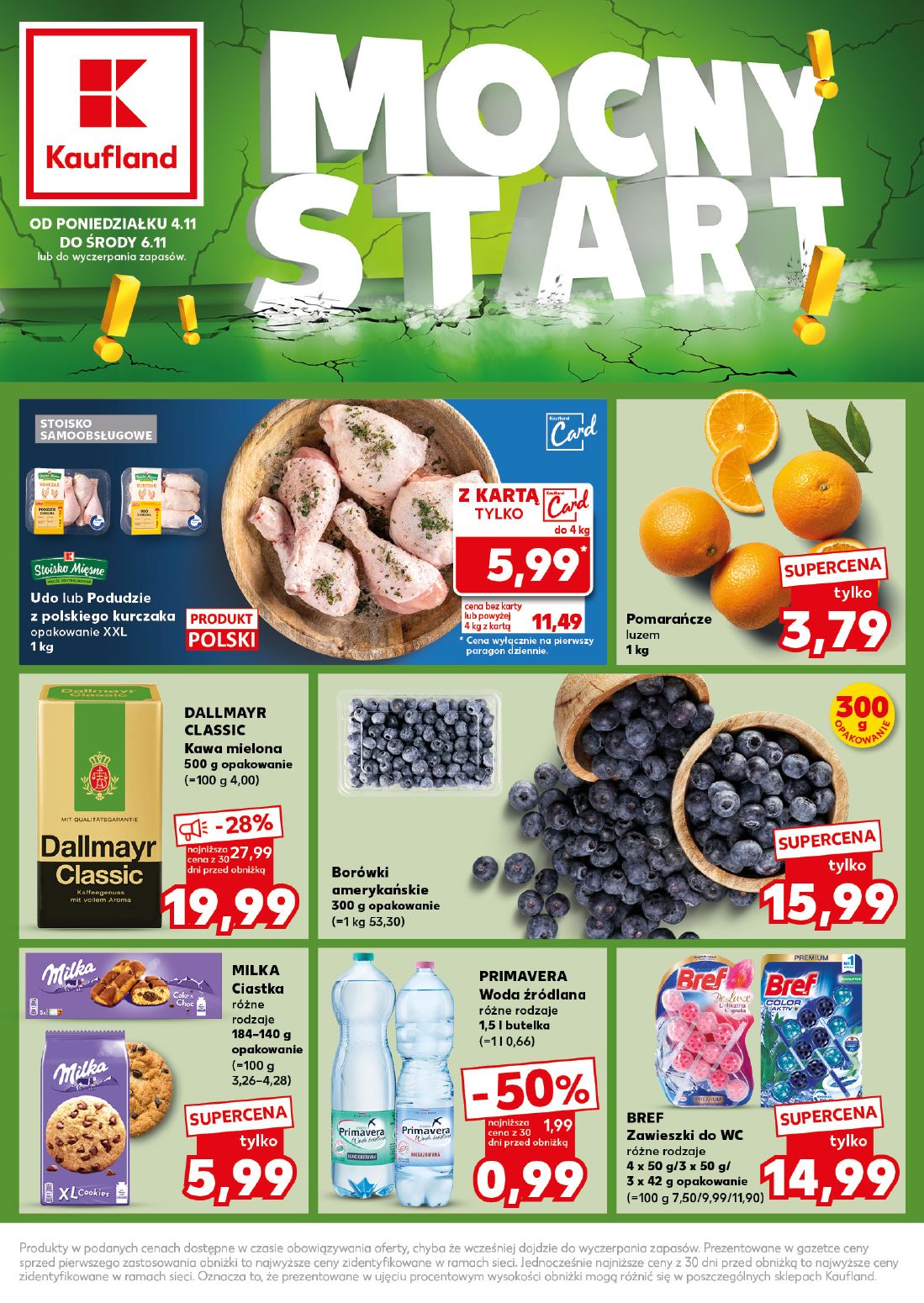 gazetka promocyjna Kaufland Mocny start - Strona 1