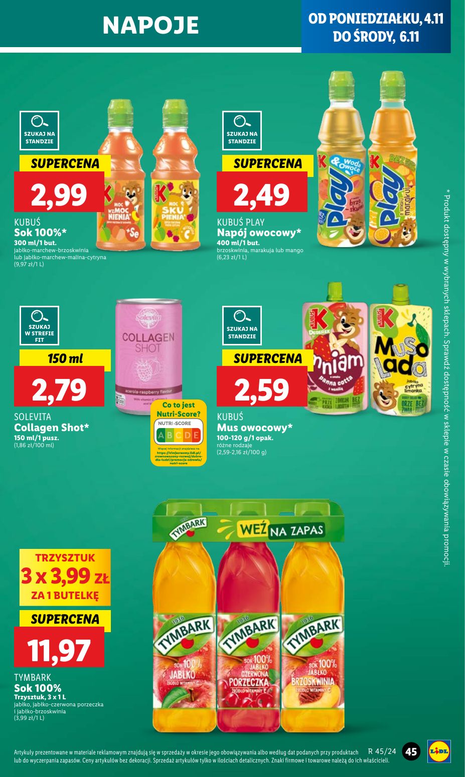 gazetka promocyjna LIDL Od poniedziałku - Strona 47