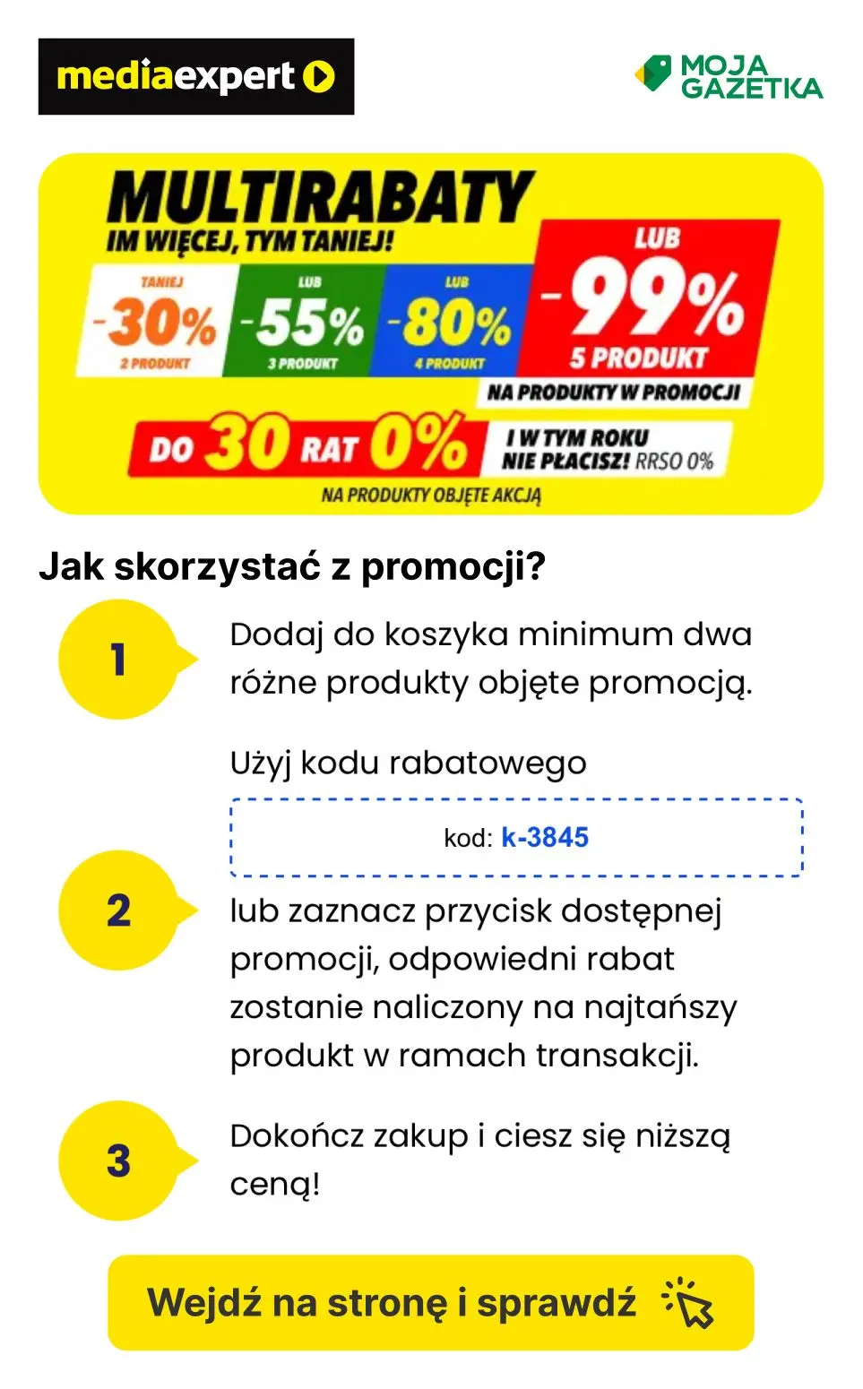 gazetka promocyjna Media Expert Multirabaty! - Strona 2