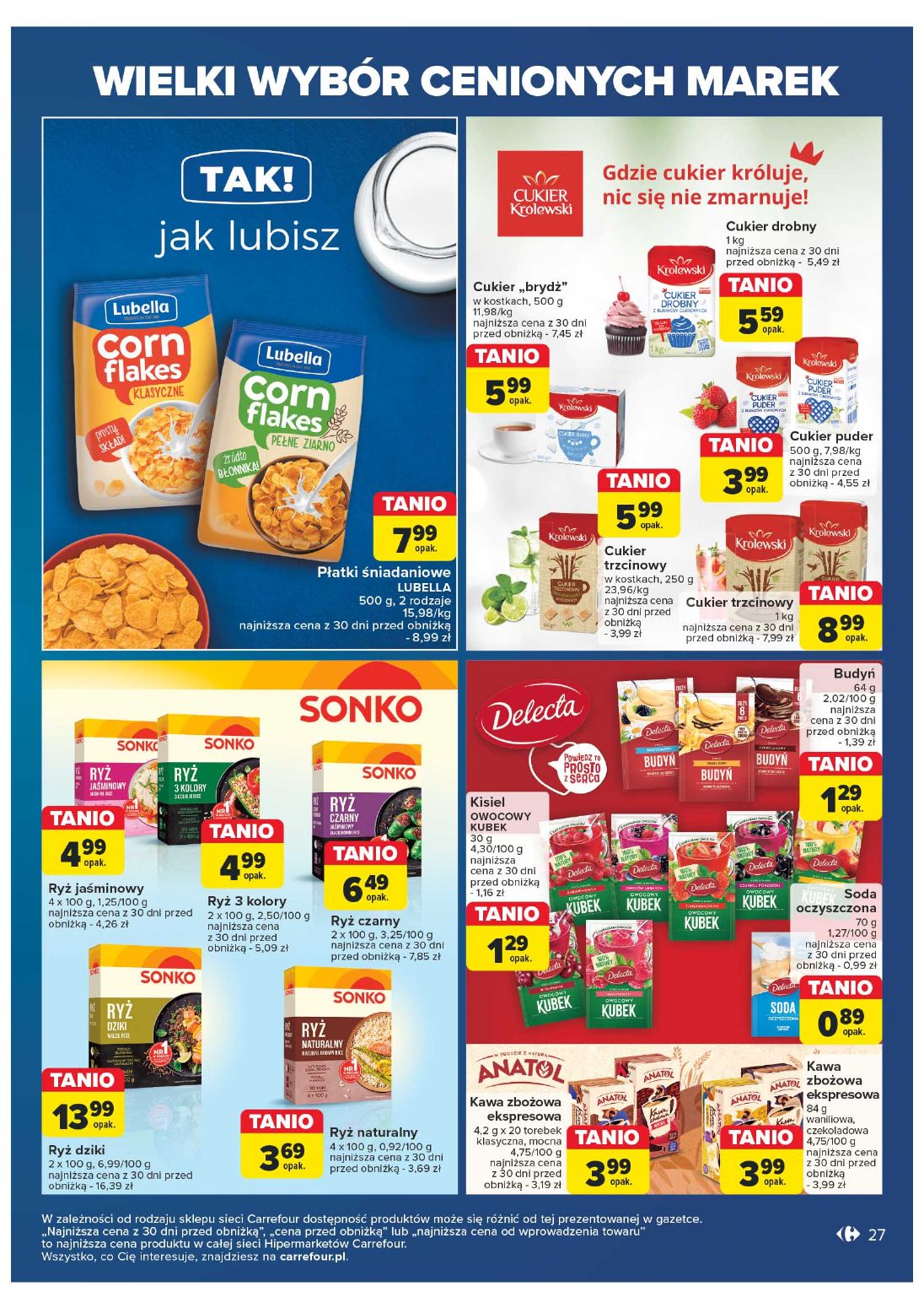 gazetka promocyjna Carrefour Wielki wybór cenionych marek - Strona 27