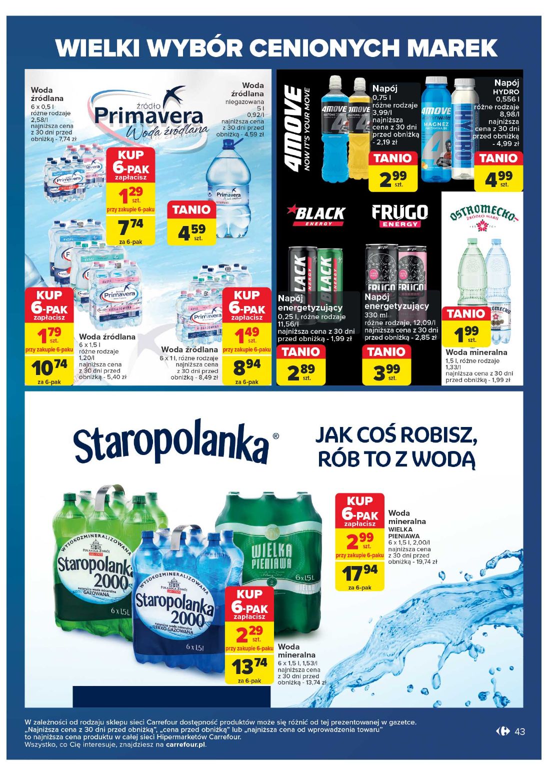 gazetka promocyjna Carrefour Wielki wybór cenionych marek - Strona 43