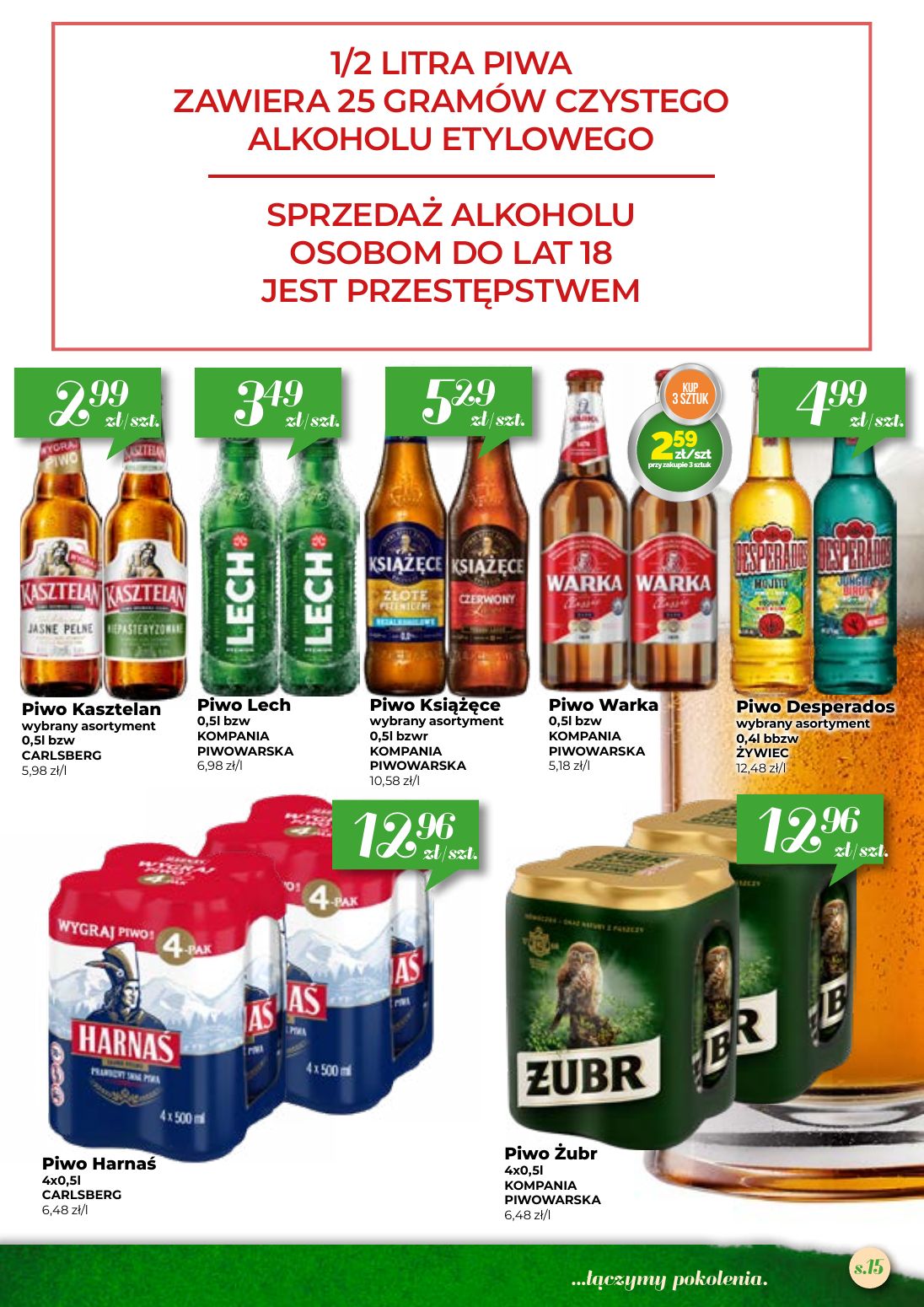 gazetka promocyjna Społem Kielce  - Strona 15