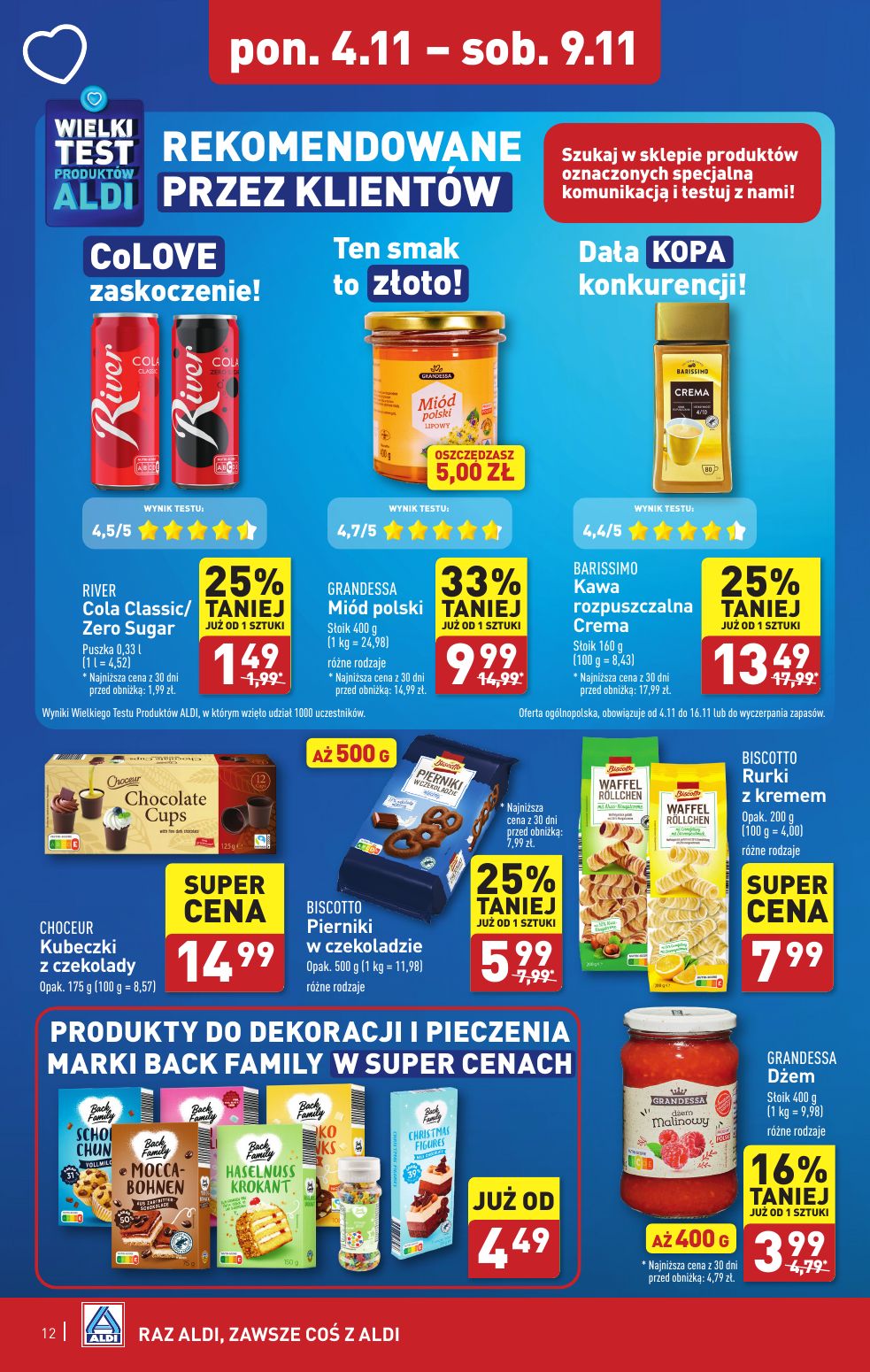 gazetka promocyjna ALDI Raz ALDI, zawsze coś z ALDI - Strona 12