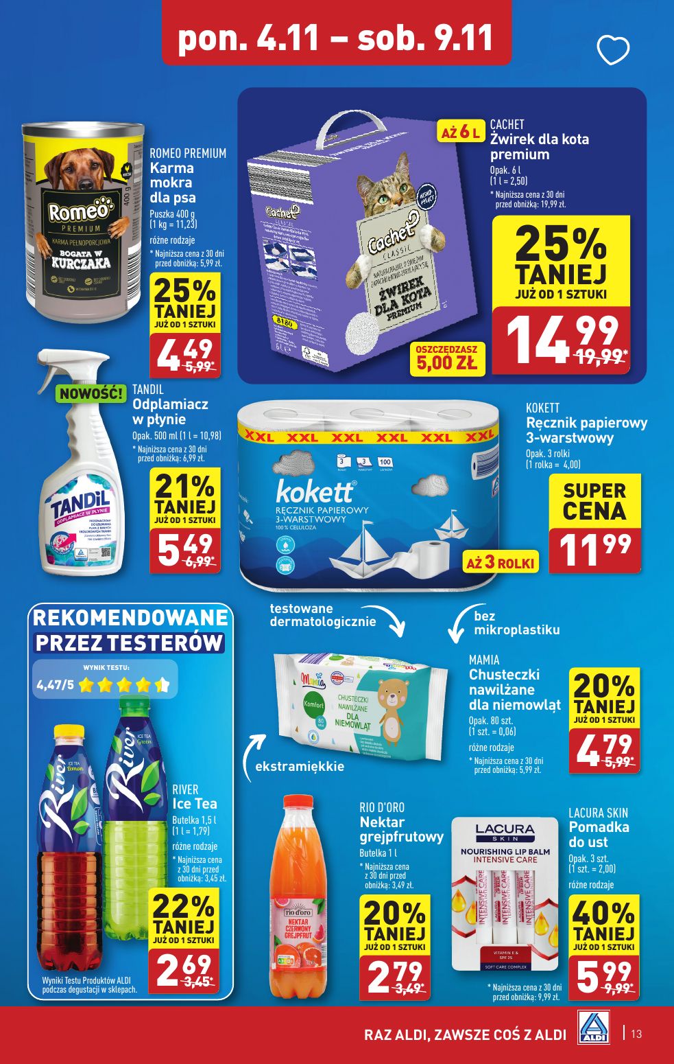 gazetka promocyjna ALDI Raz ALDI, zawsze coś z ALDI - Strona 13