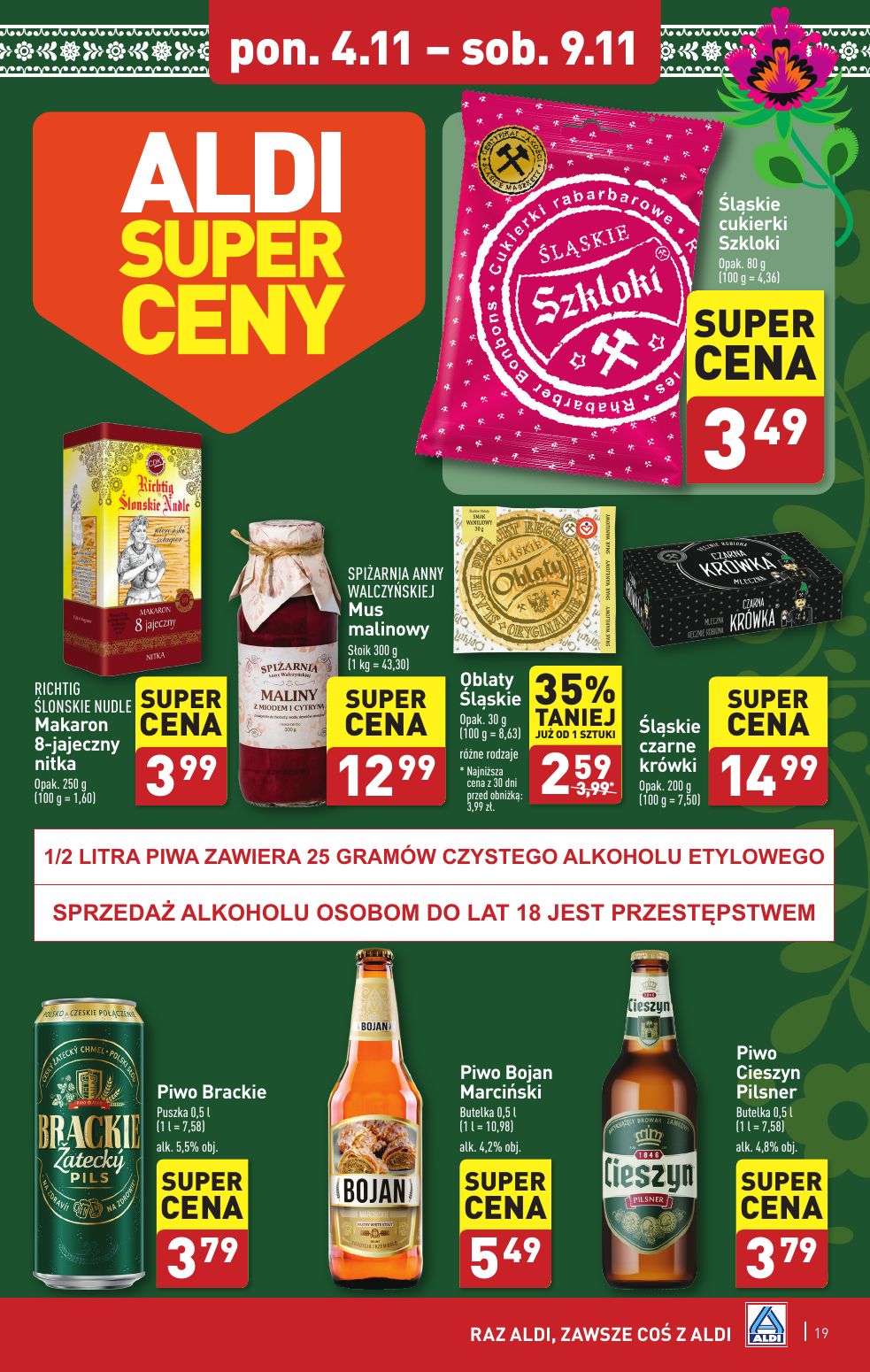 gazetka promocyjna ALDI Raz ALDI, zawsze coś z ALDI - Strona 19