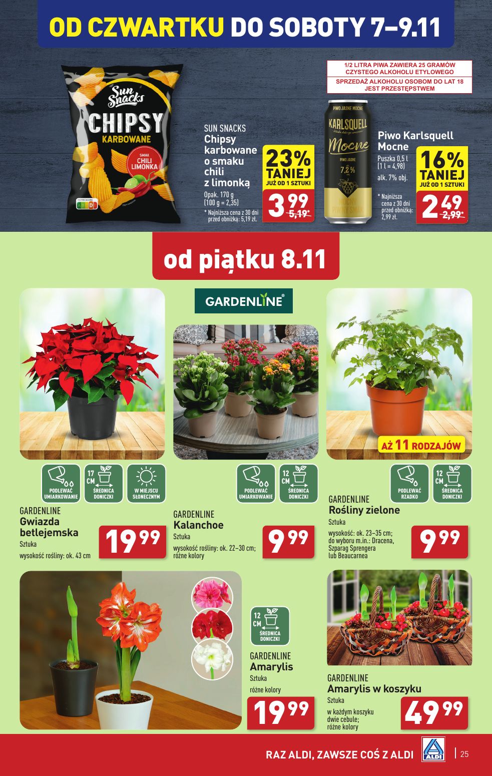 gazetka promocyjna ALDI Raz ALDI, zawsze coś z ALDI - Strona 25