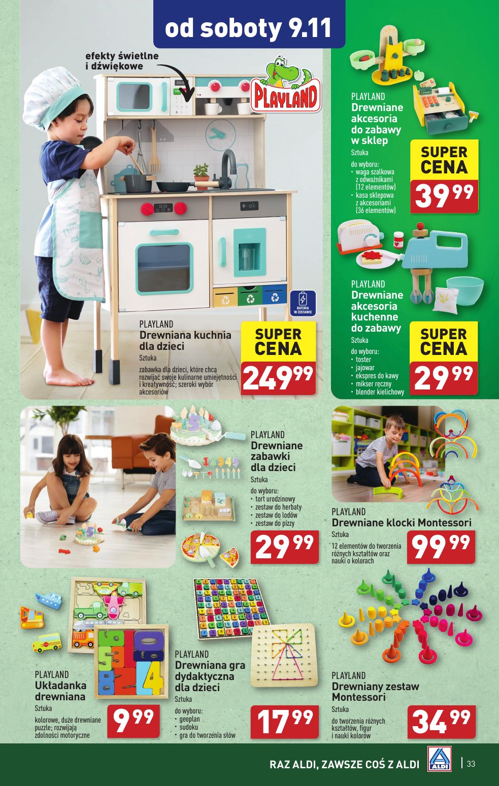 gazetka promocyjna ALDI Raz ALDI, zawsze coś z ALDI - Strona 33