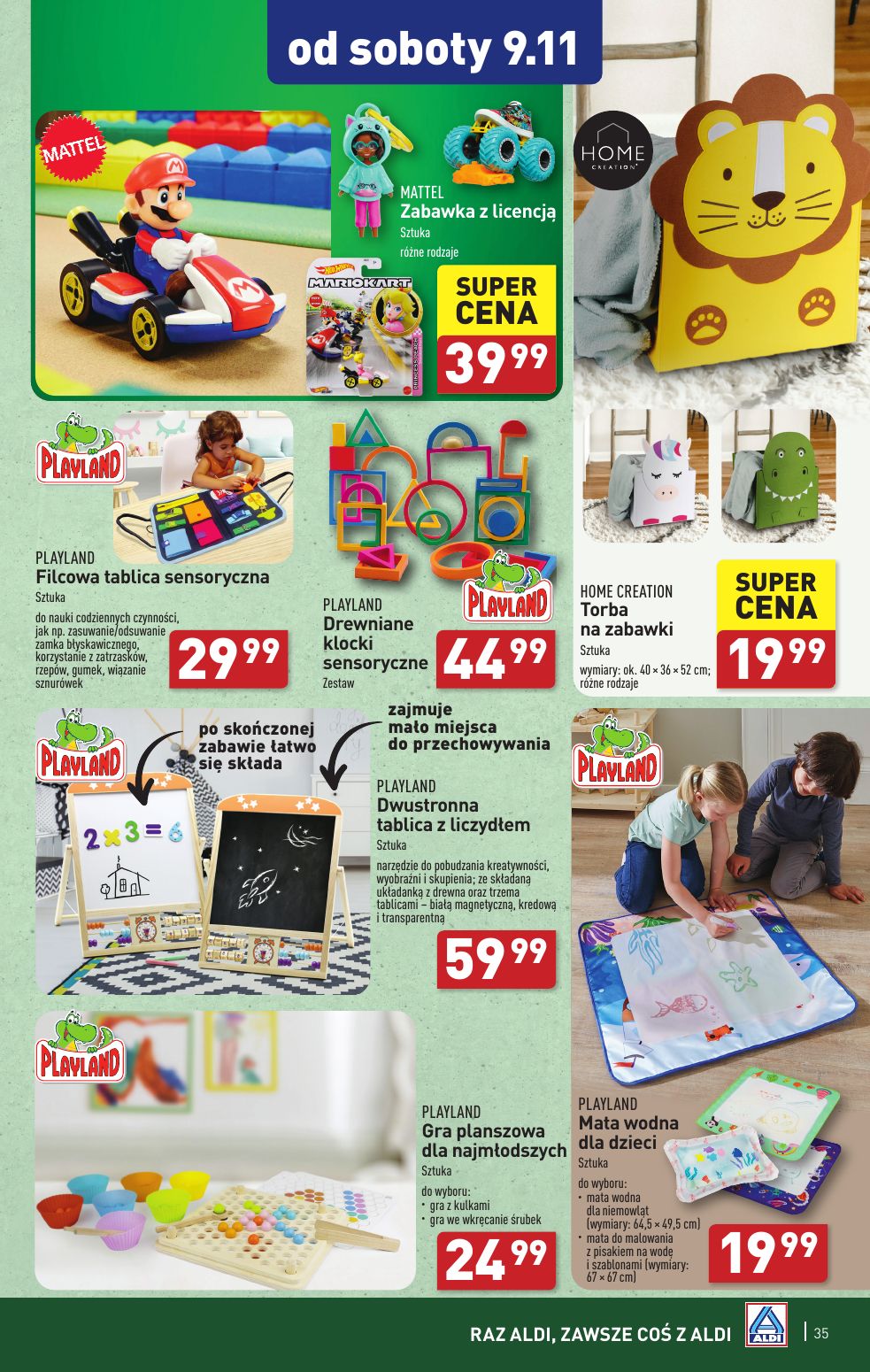 gazetka promocyjna ALDI Raz ALDI, zawsze coś z ALDI - Strona 35