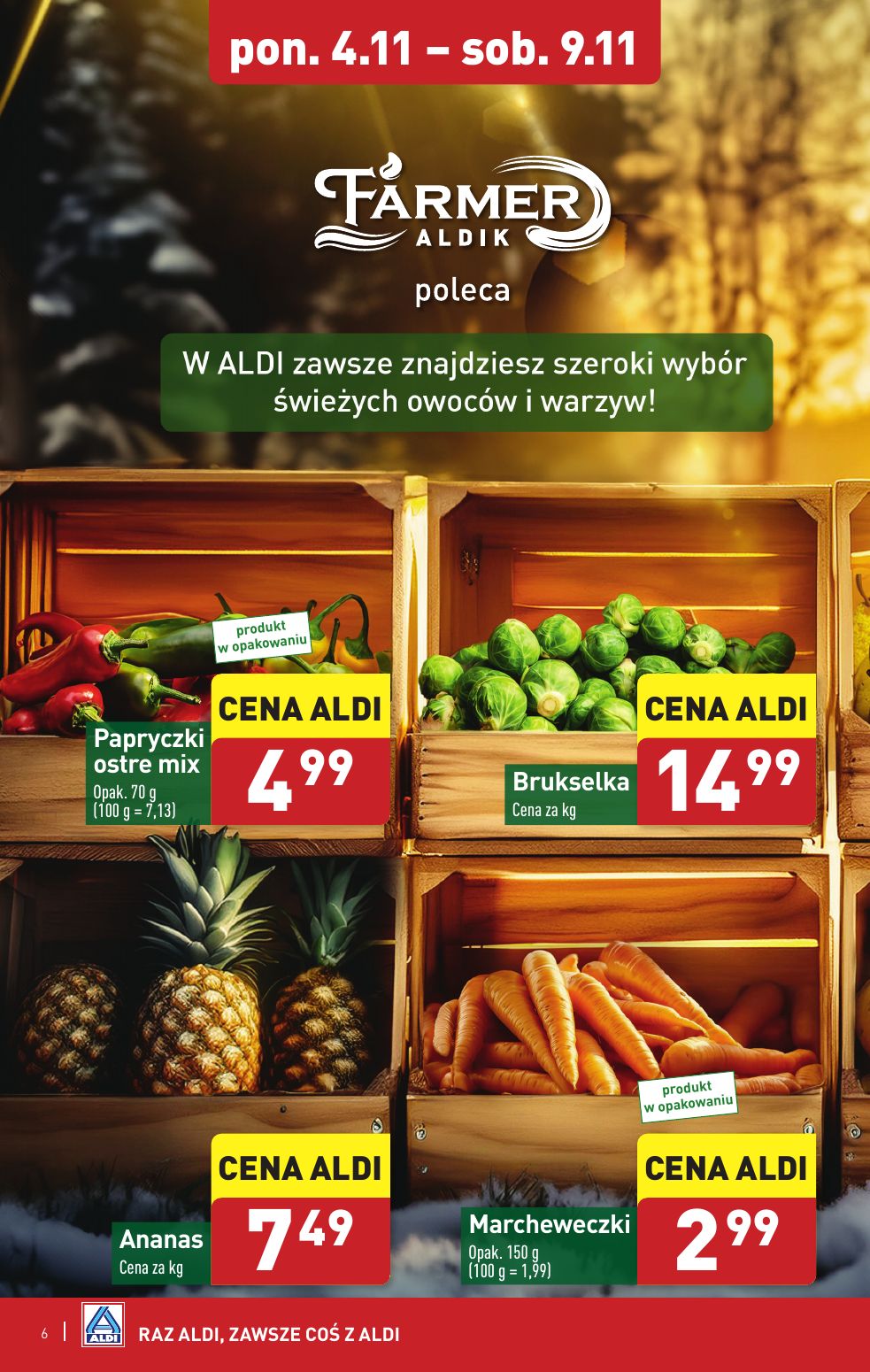 gazetka promocyjna ALDI Farmer Aldik poleca - Strona 6