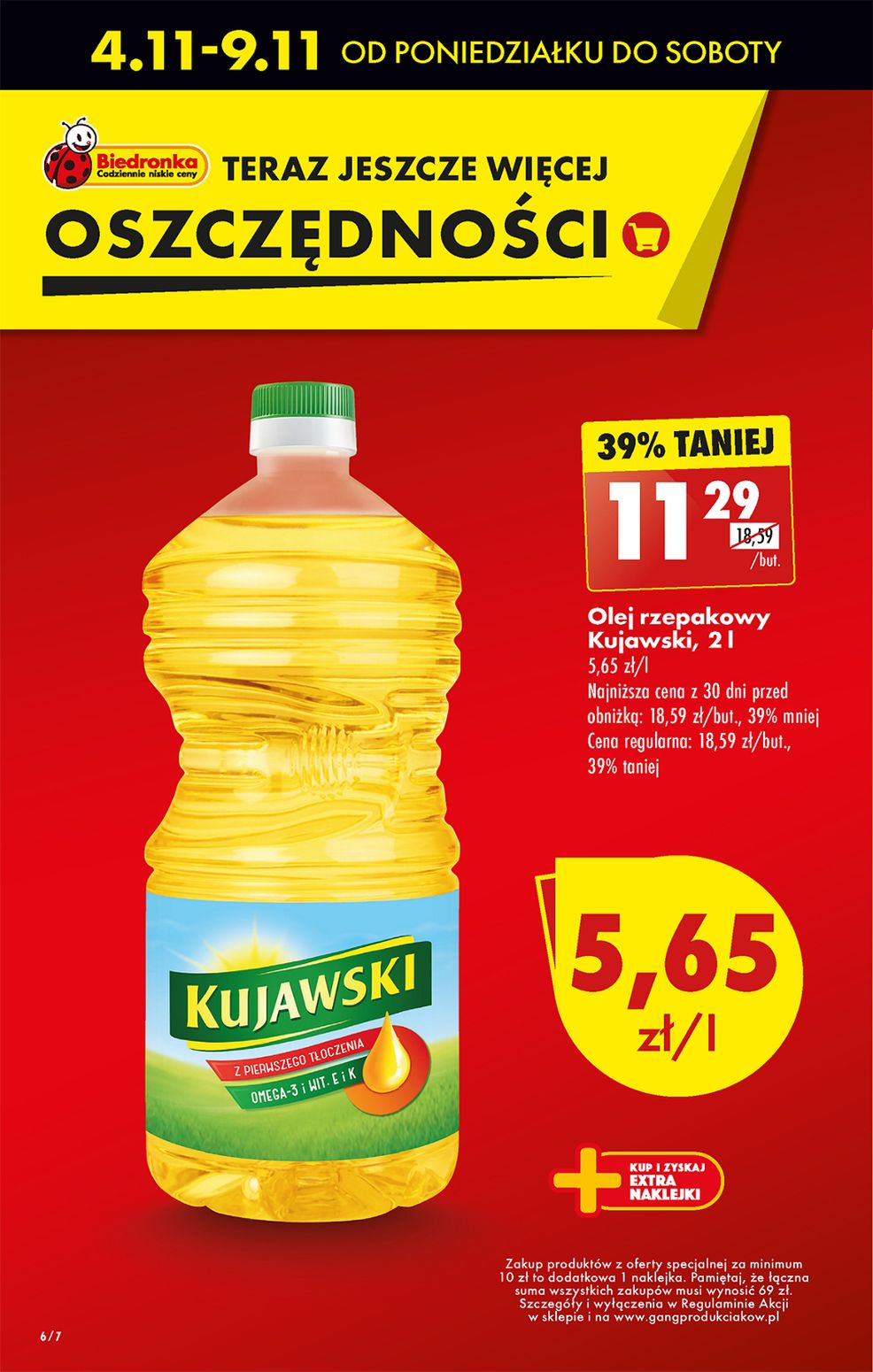 gazetka promocyjna Biedronka Lada tradycyjna. Od poniedziałku - Strona 6