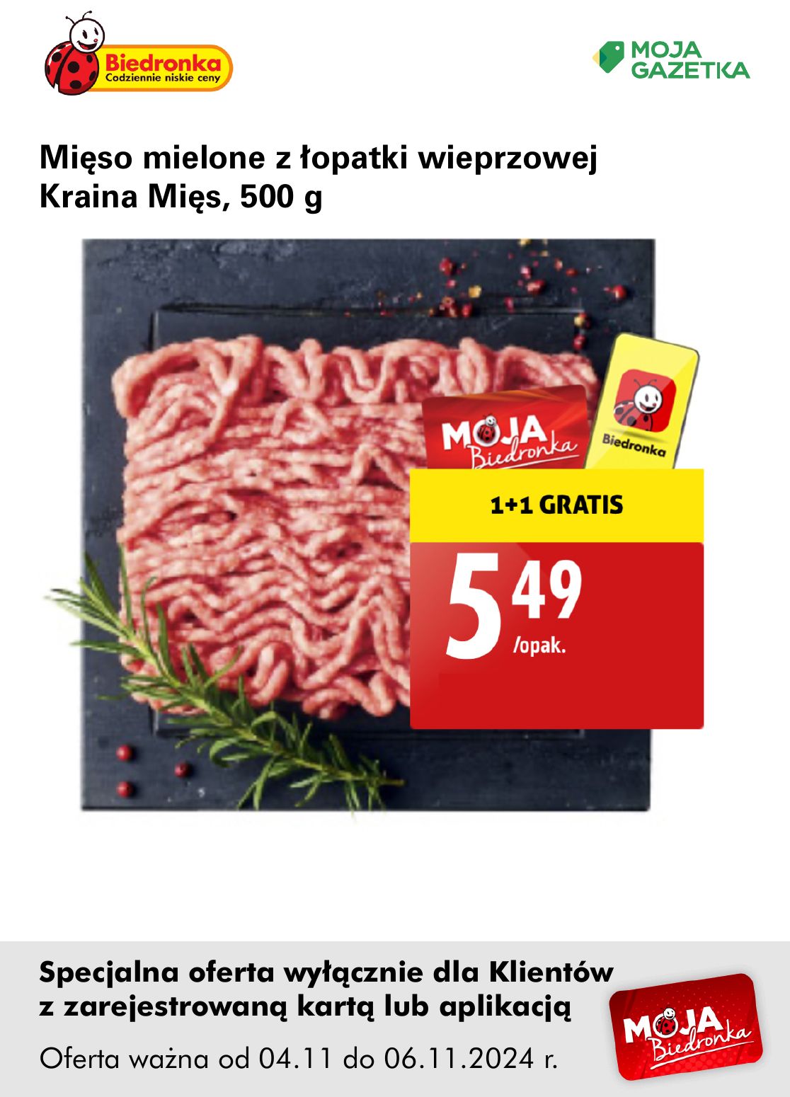 gazetka promocyjna Biedronka Oferta z kartą Moja Biedronka - Strona 3