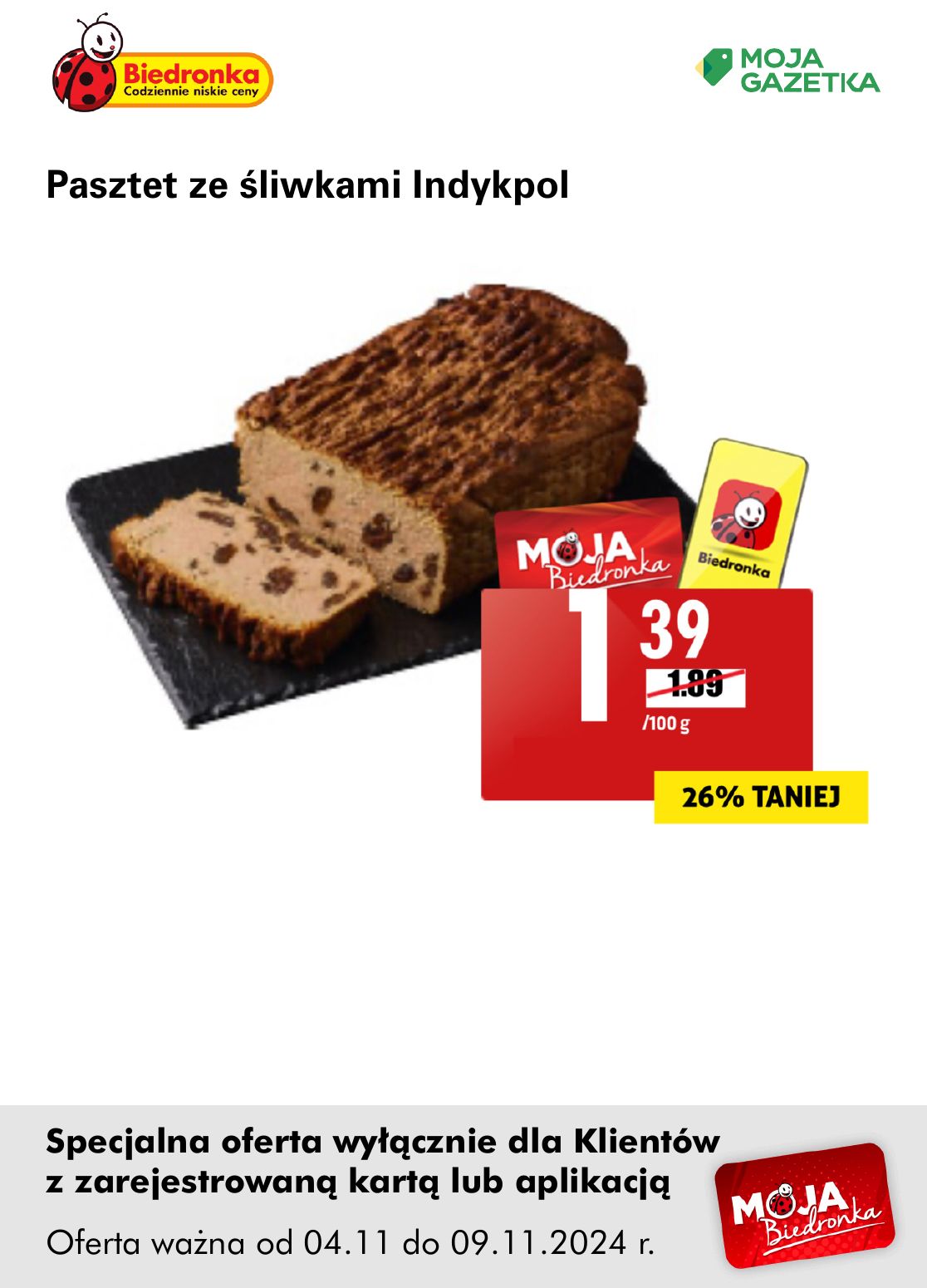 gazetka promocyjna Biedronka Oferta z kartą Moja Biedronka - Strona 6