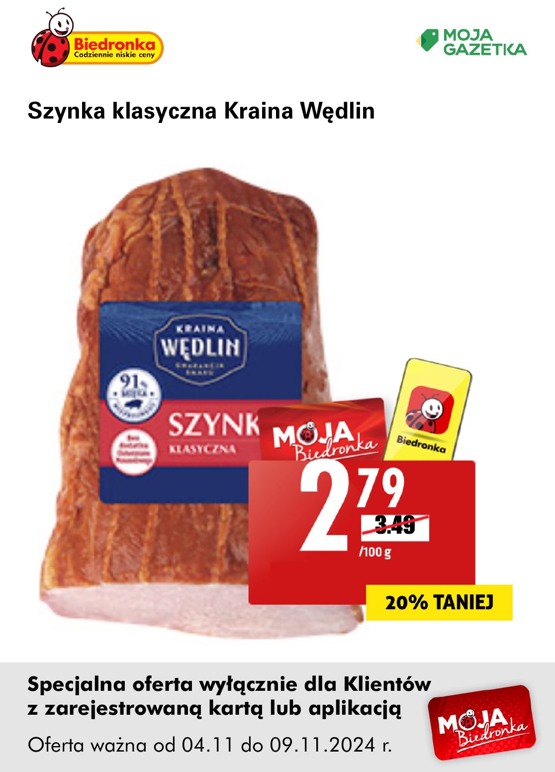 gazetka promocyjna Biedronka Oferta z kartą Moja Biedronka - Strona 8