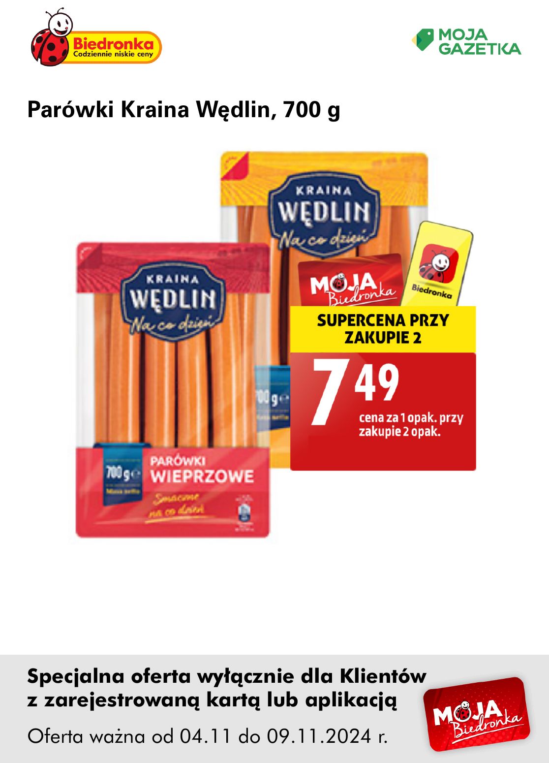 gazetka promocyjna Biedronka Oferta z kartą Moja Biedronka - Strona 10