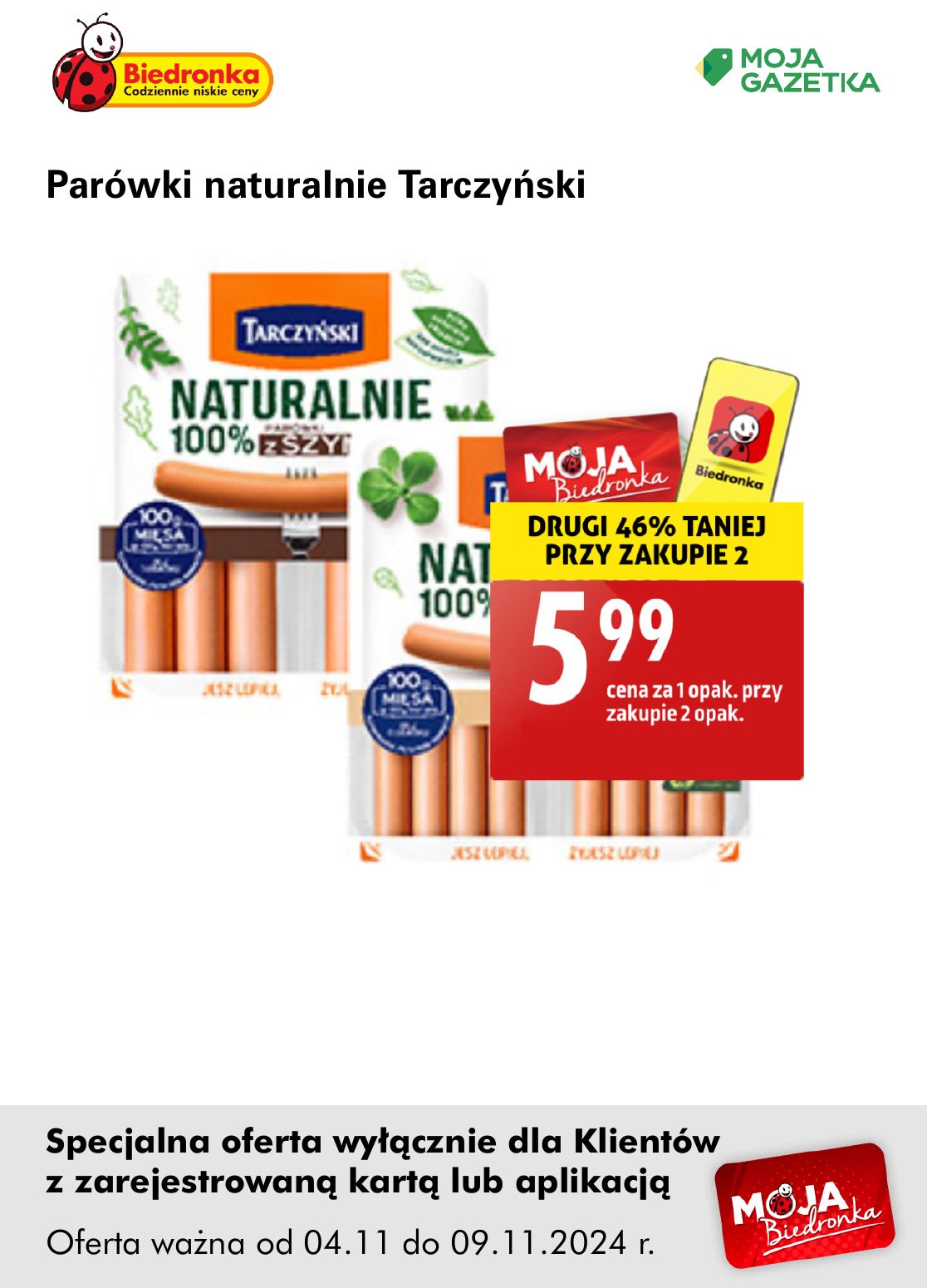 gazetka promocyjna Biedronka Oferta z kartą Moja Biedronka - Strona 12