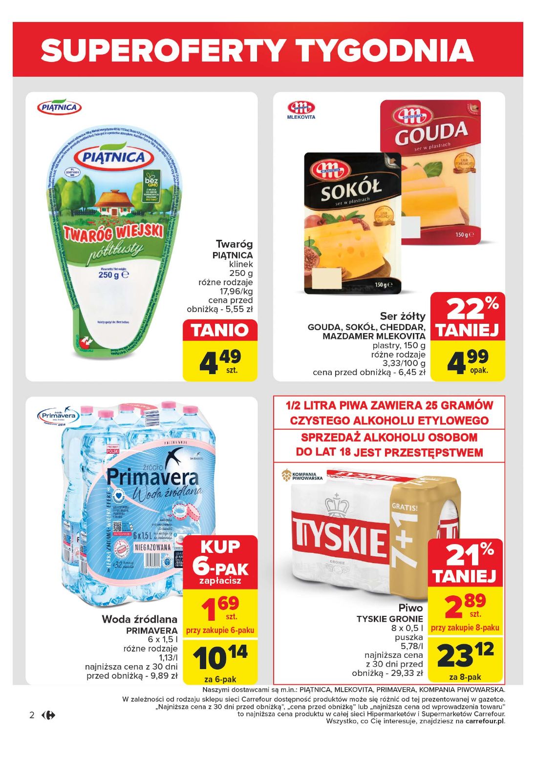 gazetka promocyjna Carrefour Market Superoferty tygodnia - Strona 2