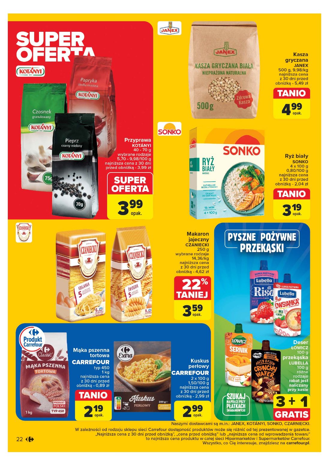 gazetka promocyjna Carrefour Market Superoferty tygodnia - Strona 22