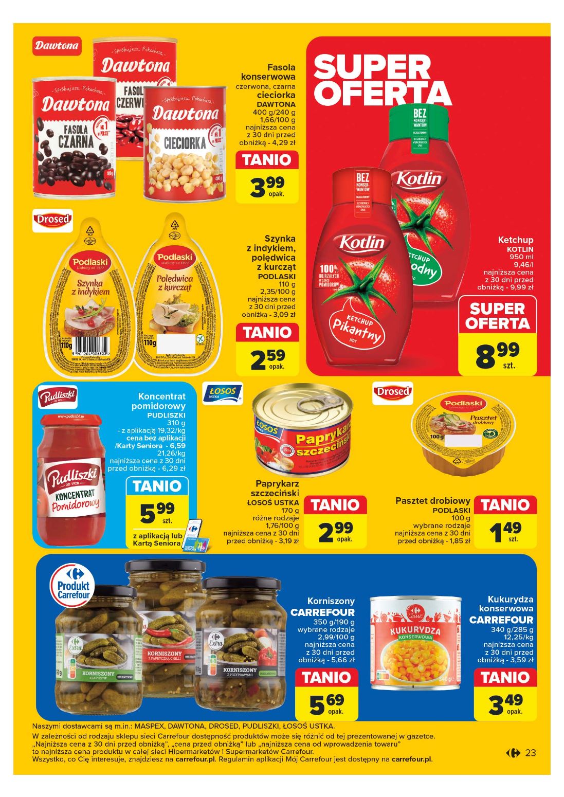 gazetka promocyjna Carrefour Market Superoferty tygodnia - Strona 23