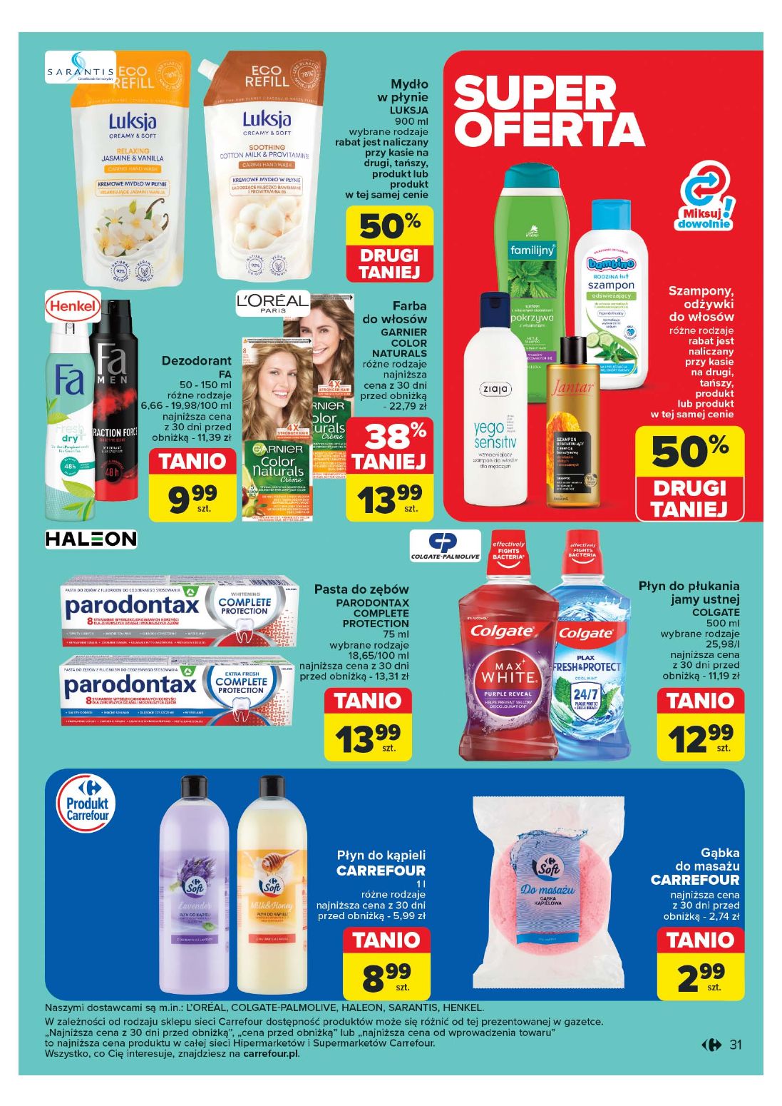 gazetka promocyjna Carrefour Market Superoferty tygodnia - Strona 31