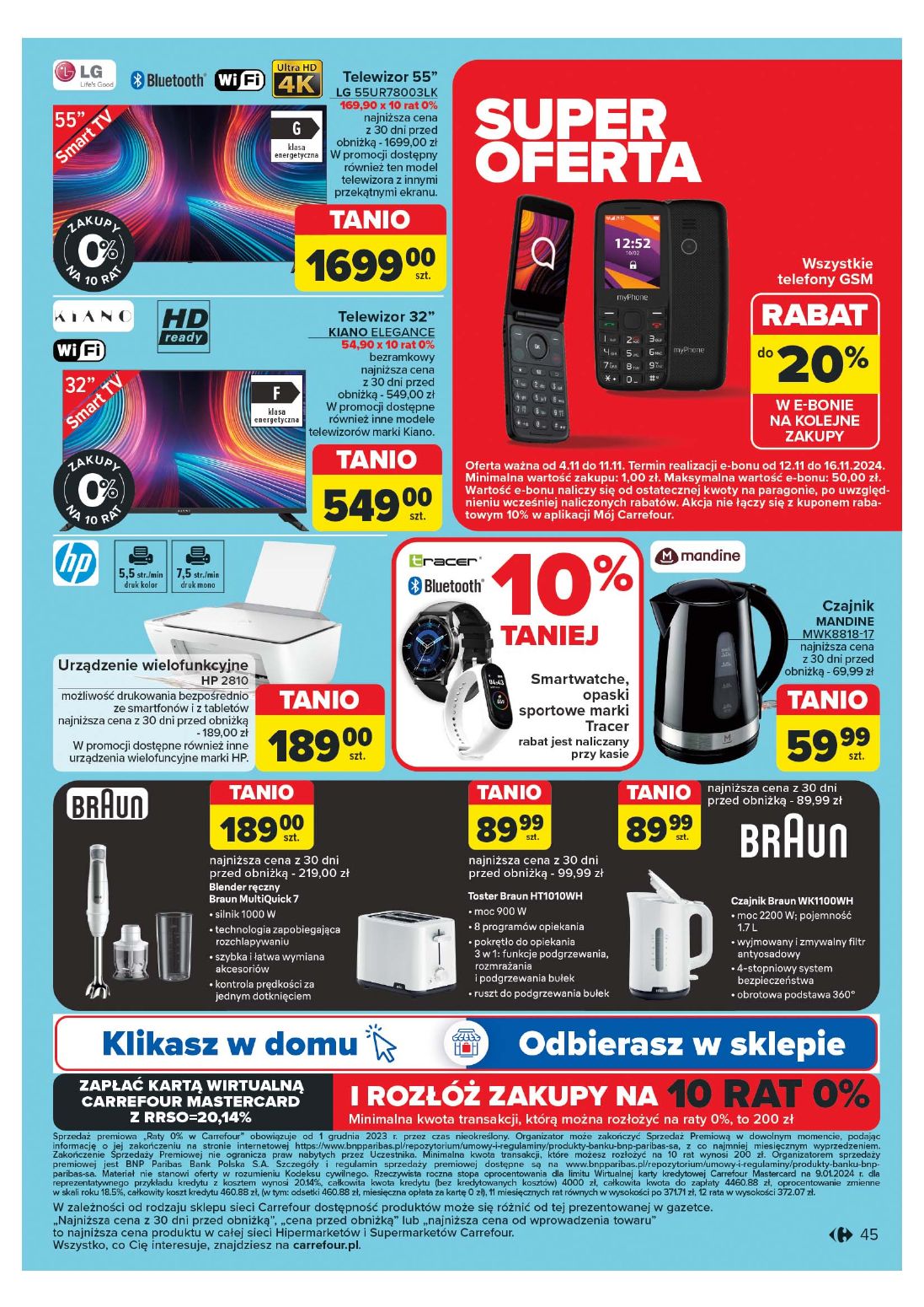 gazetka promocyjna Carrefour Market Superoferty tygodnia - Strona 45