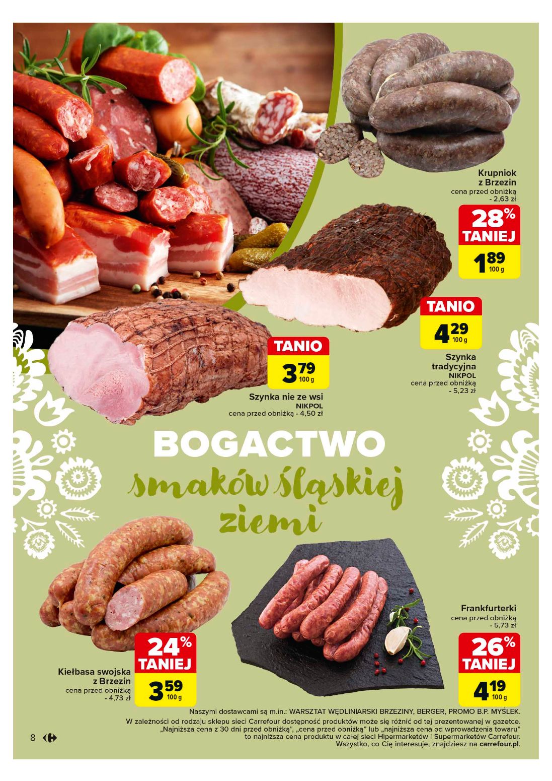 gazetka promocyjna Carrefour Market Tydzień dostawców lokalnych - Strona 8