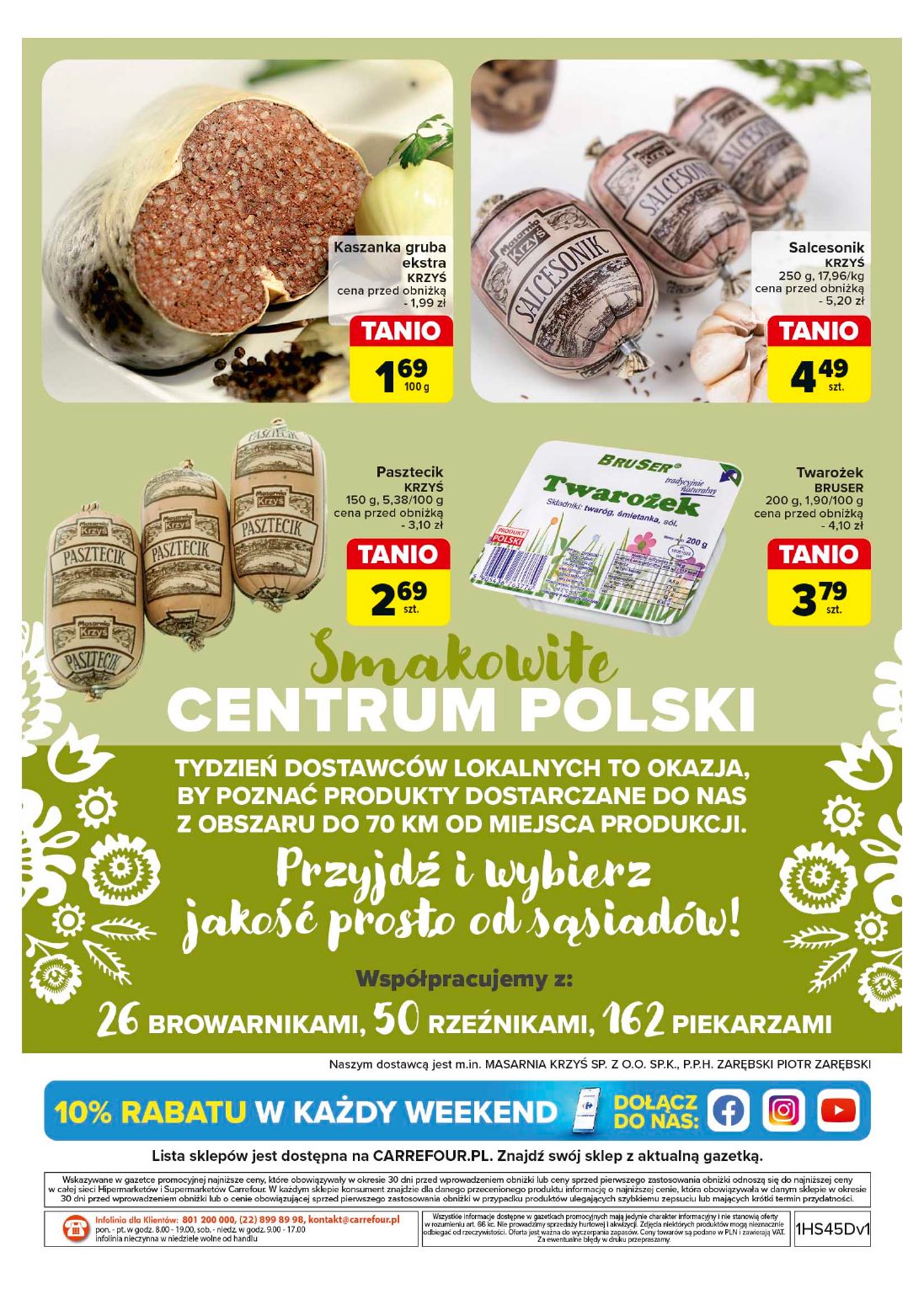 gazetka promocyjna Carrefour Market Tydzień dostawców lokalnych - Strona 10