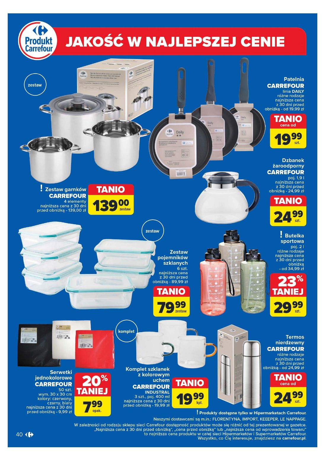 gazetka promocyjna Carrefour Superoferty tygodnia - Strona 40