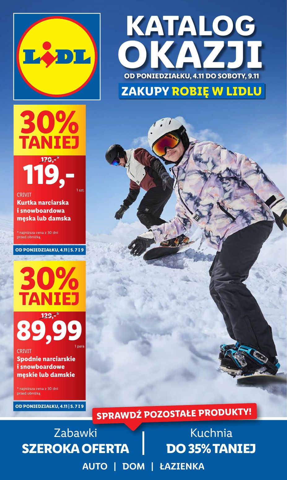 gazetka promocyjna LIDL Katalog okazji - Strona 1