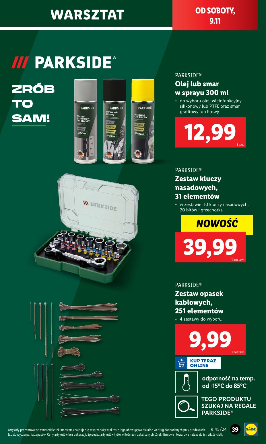 gazetka promocyjna LIDL Katalog okazji - Strona 43