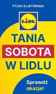 Gazetka promocyjna LIDL, ważna od 2024-11-09 do 2024-11-09.