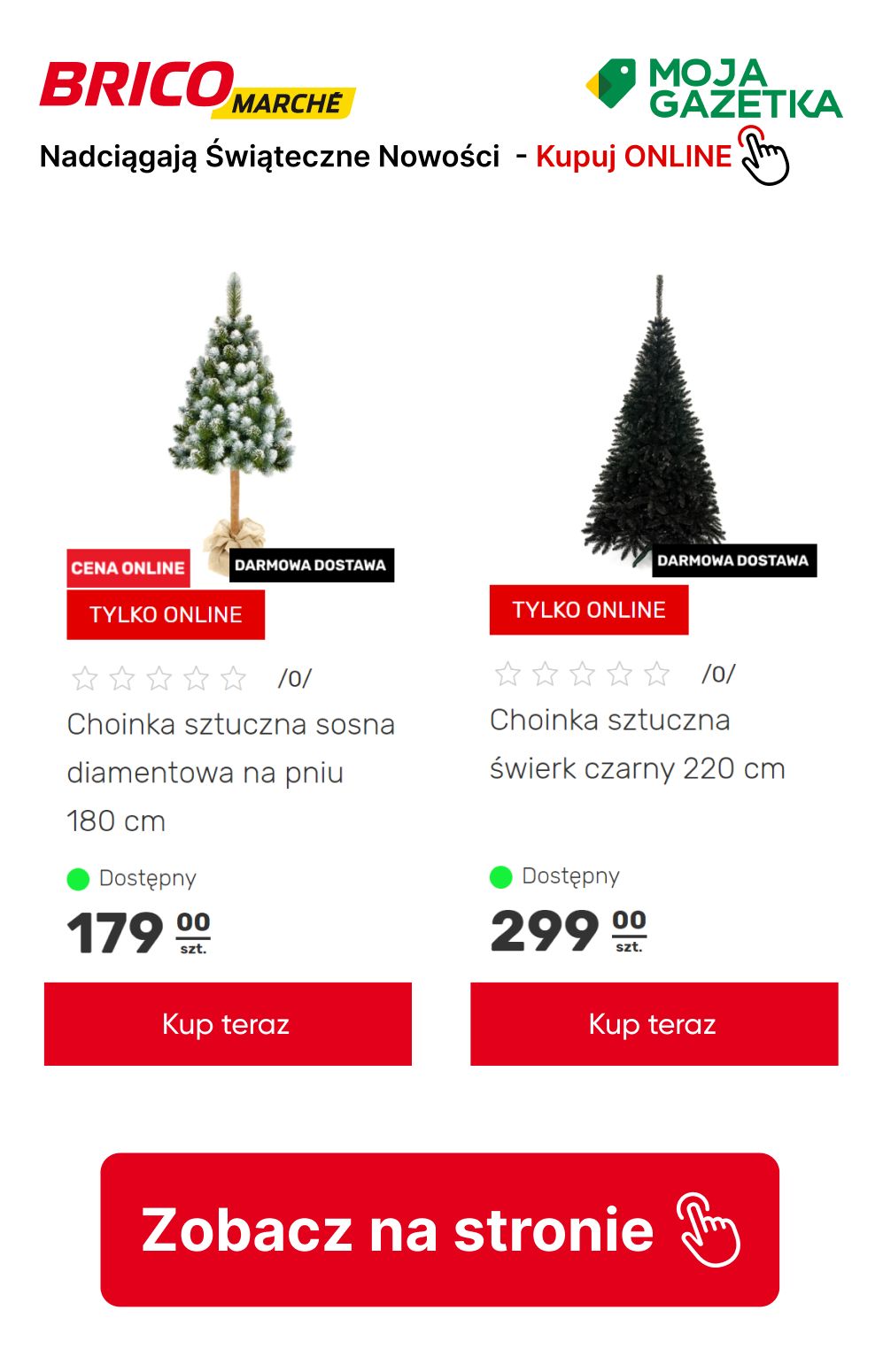 gazetka promocyjna BRICOMARCHE Nadciągają Świąteczne Nowości! Sprawdź świąteczne produkty w SUPER CENACH! - Strona 5