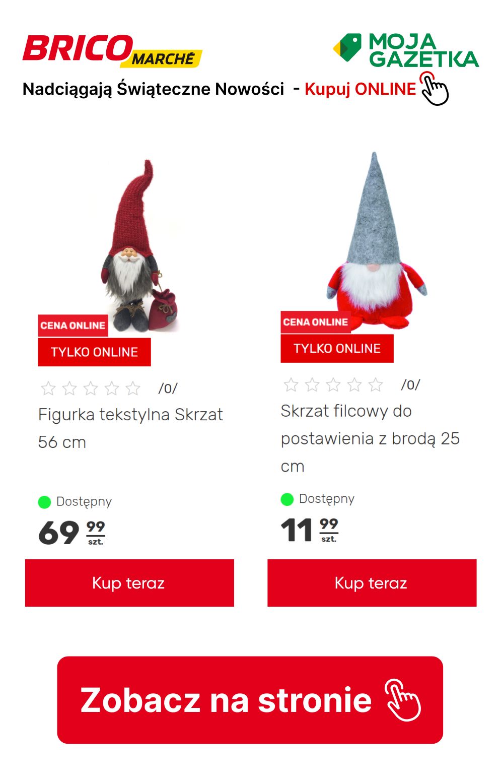 gazetka promocyjna BRICOMARCHE Nadciągają Świąteczne Nowości! Sprawdź świąteczne produkty w SUPER CENACH! - Strona 41