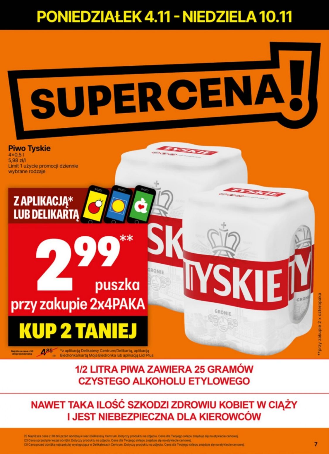 gazetka promocyjna Delikatesy Centrum Od poniedziałku - Strona 7