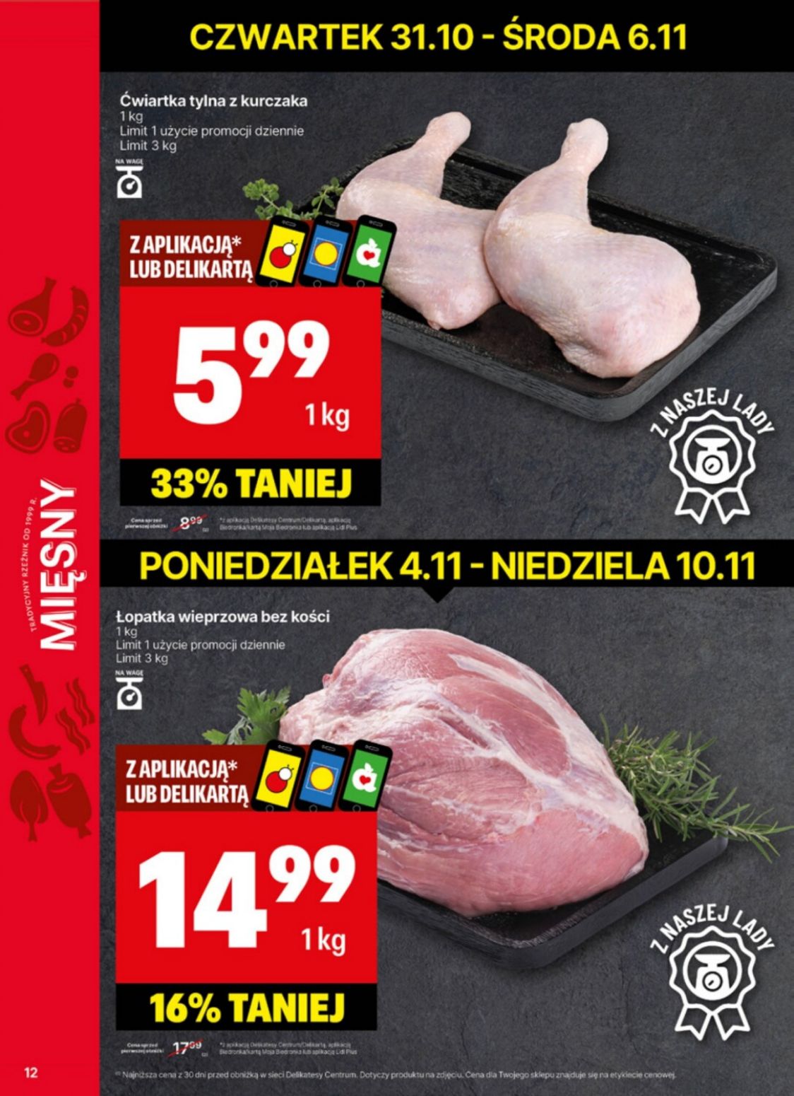 gazetka promocyjna Delikatesy Centrum Od poniedziałku - Strona 12